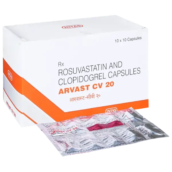 Arvast CV 20mg/75mg Capsule